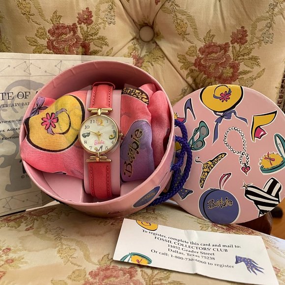 Fossil | Accessories | Barbie Fossil Watch And Scarf 35th  display picture 1